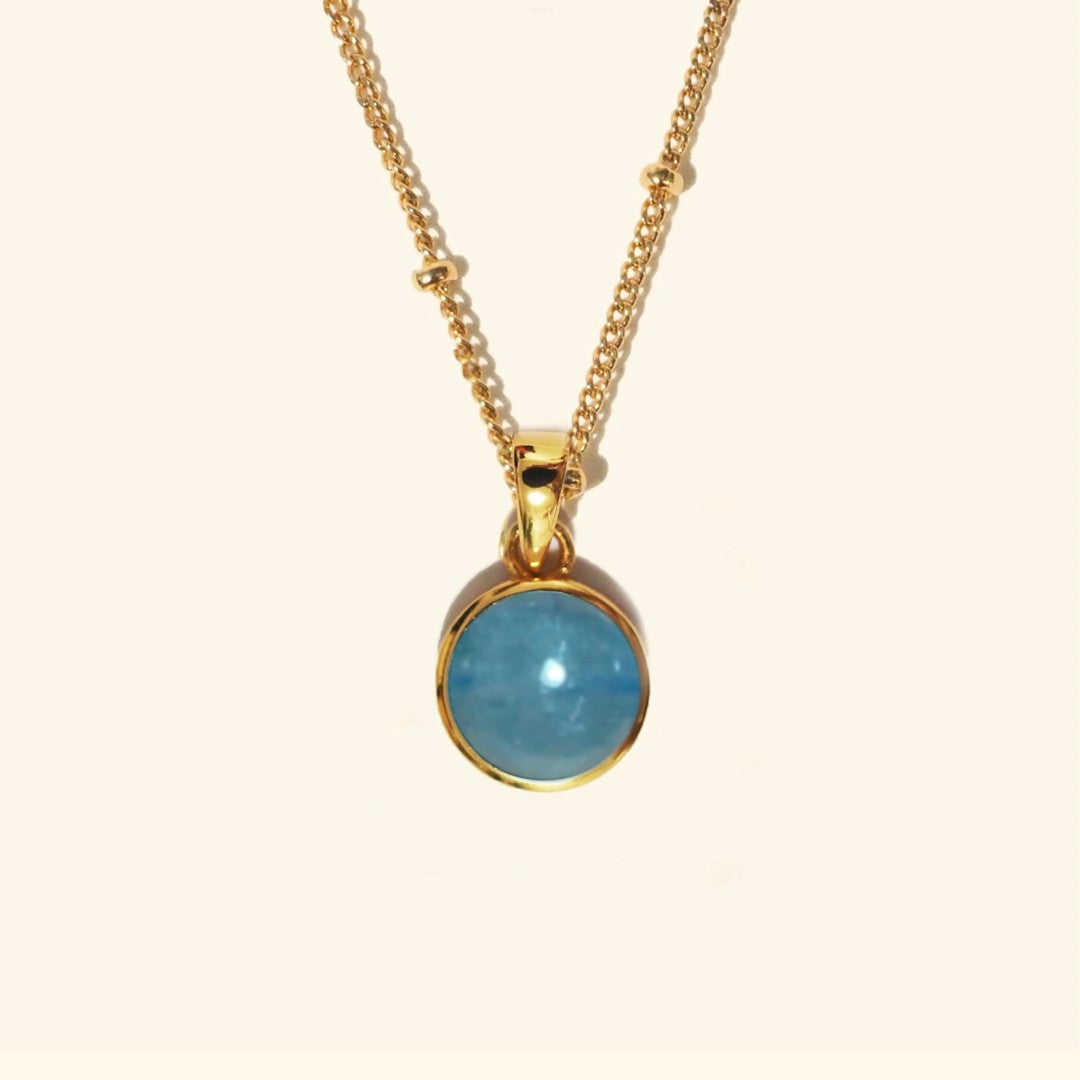 Aqua Soul Natural Stone Necklace