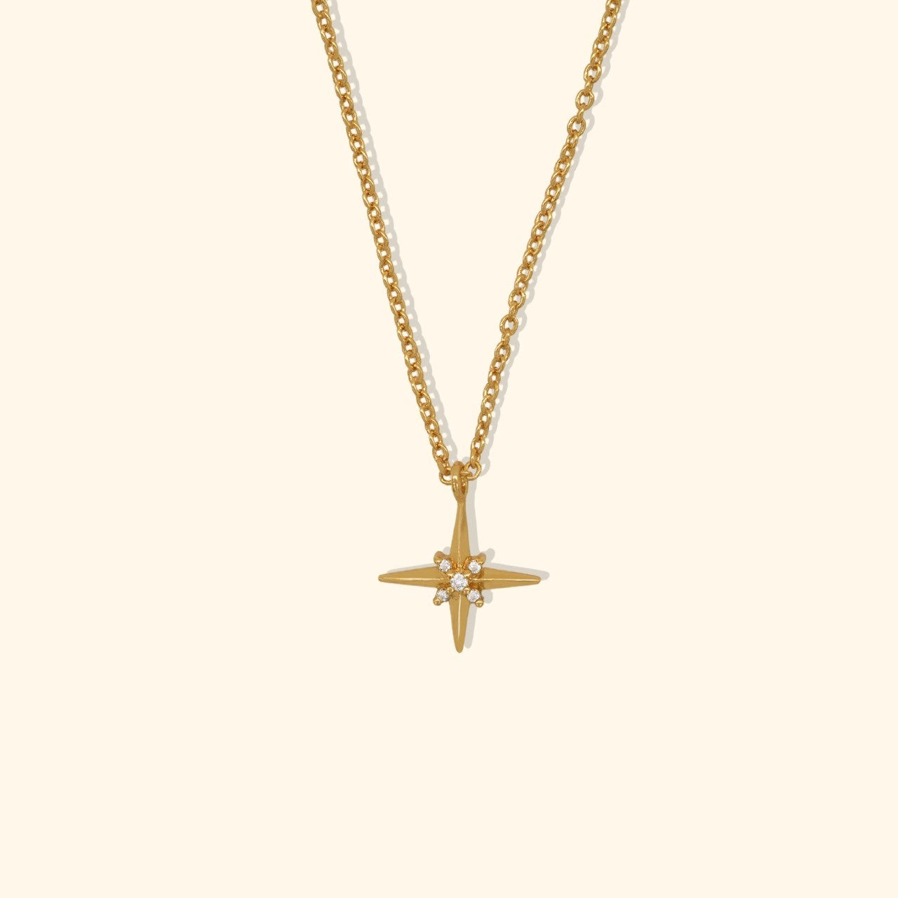 Crystal Vega Stars Necklace