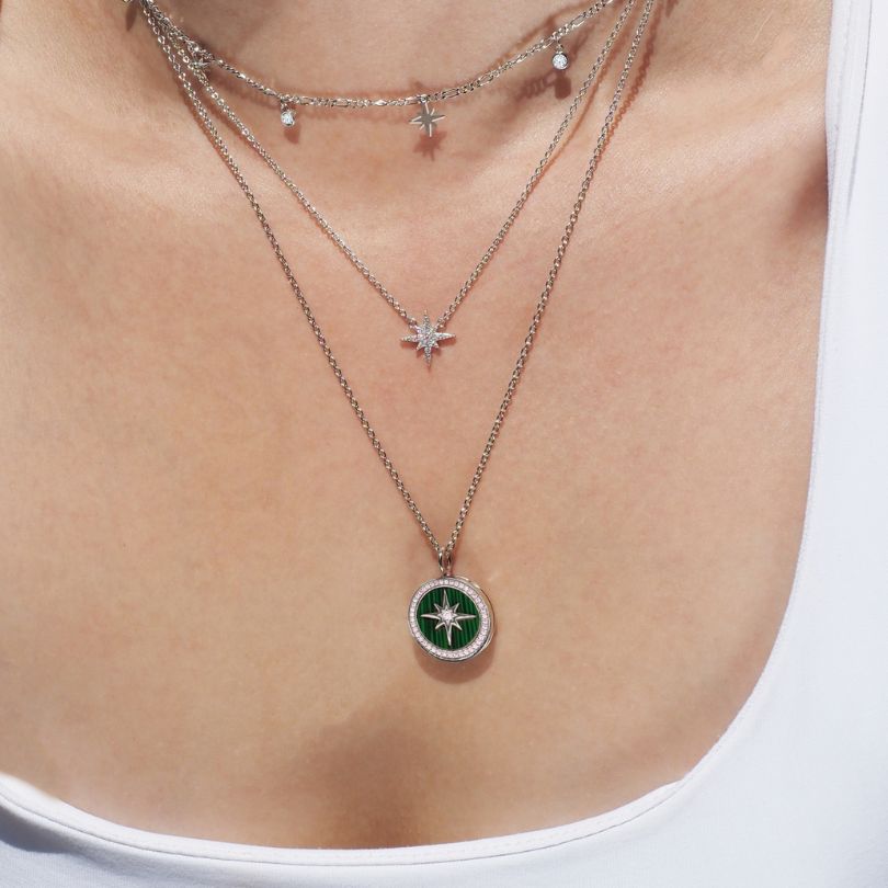 Stellar Evergreen Locket Necklace