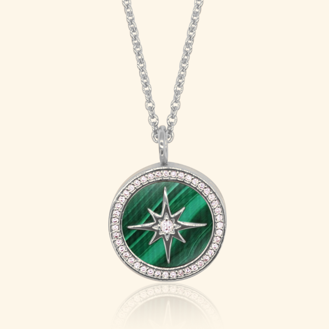 Stellar Evergreen Locket Necklace