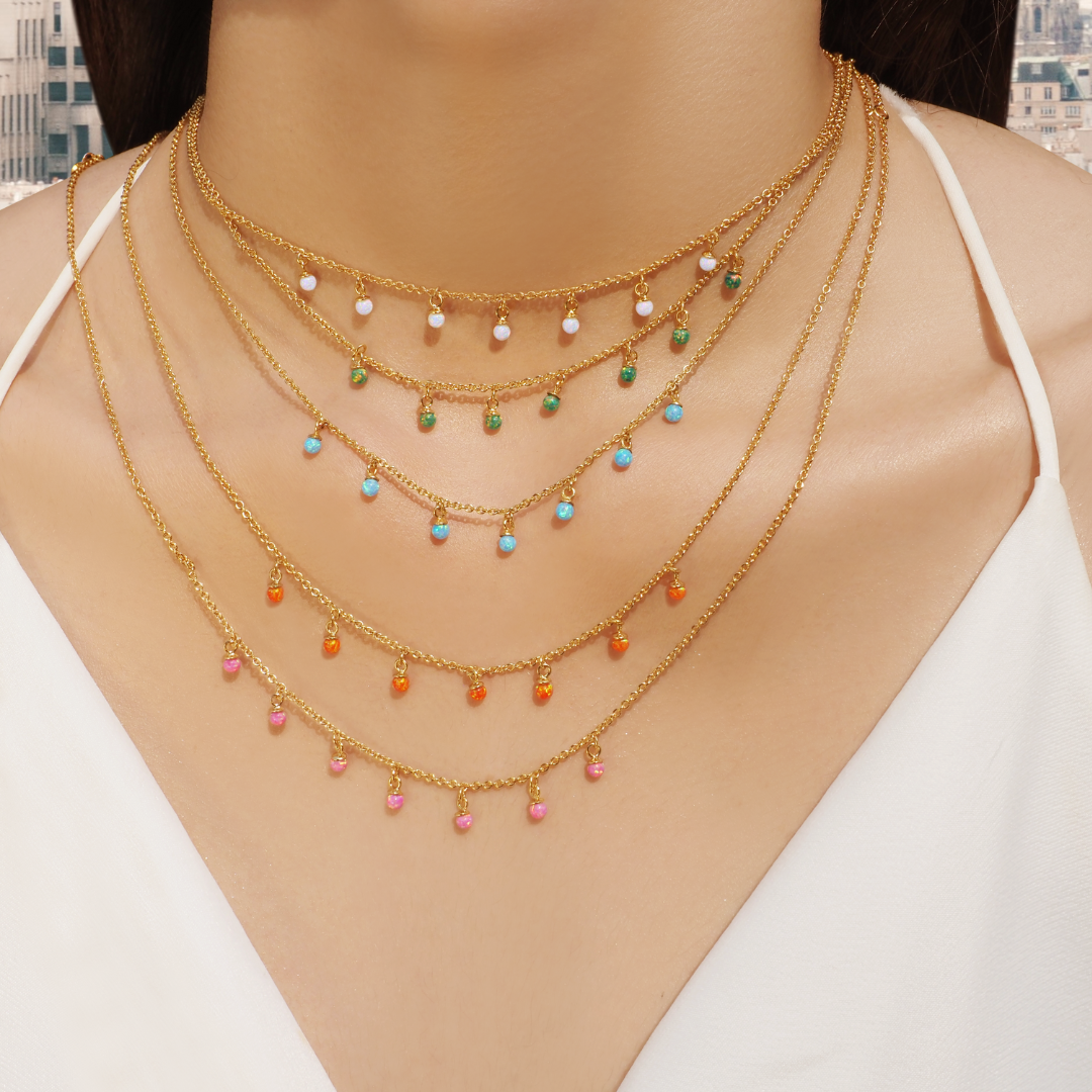 Green Opal Choker