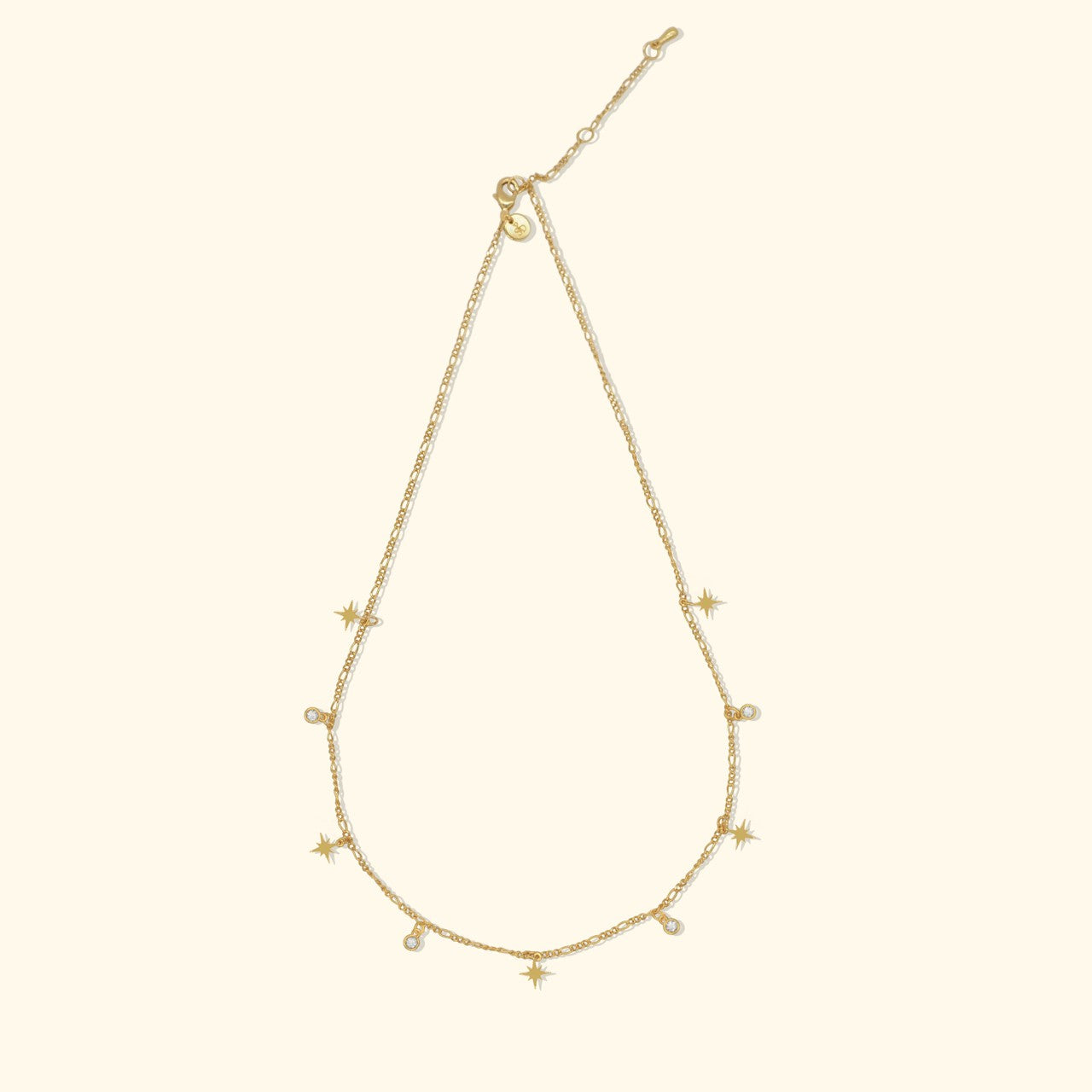 Minimal Startburst Bezel Choker