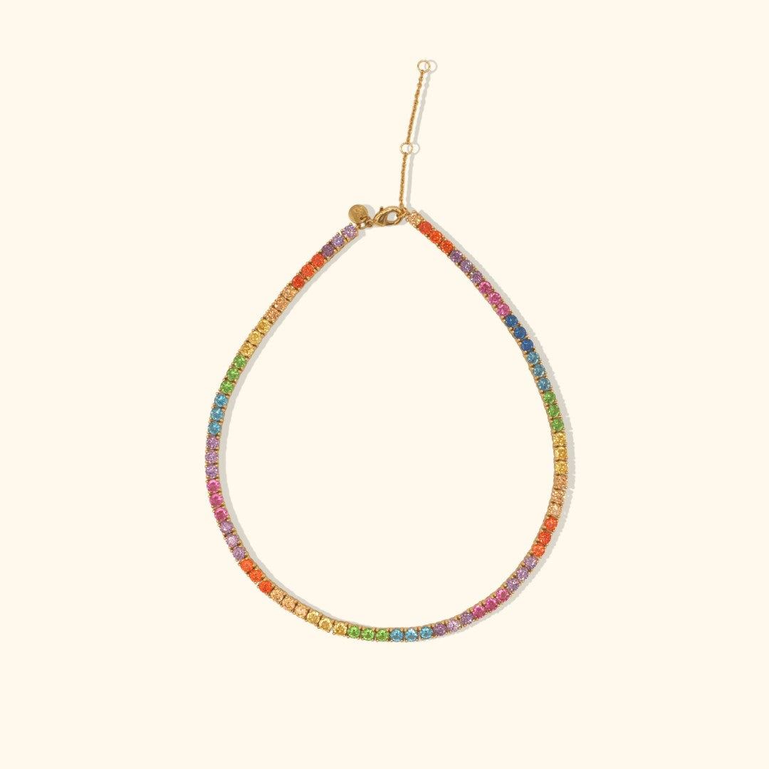 Rainbow Tyra Choker