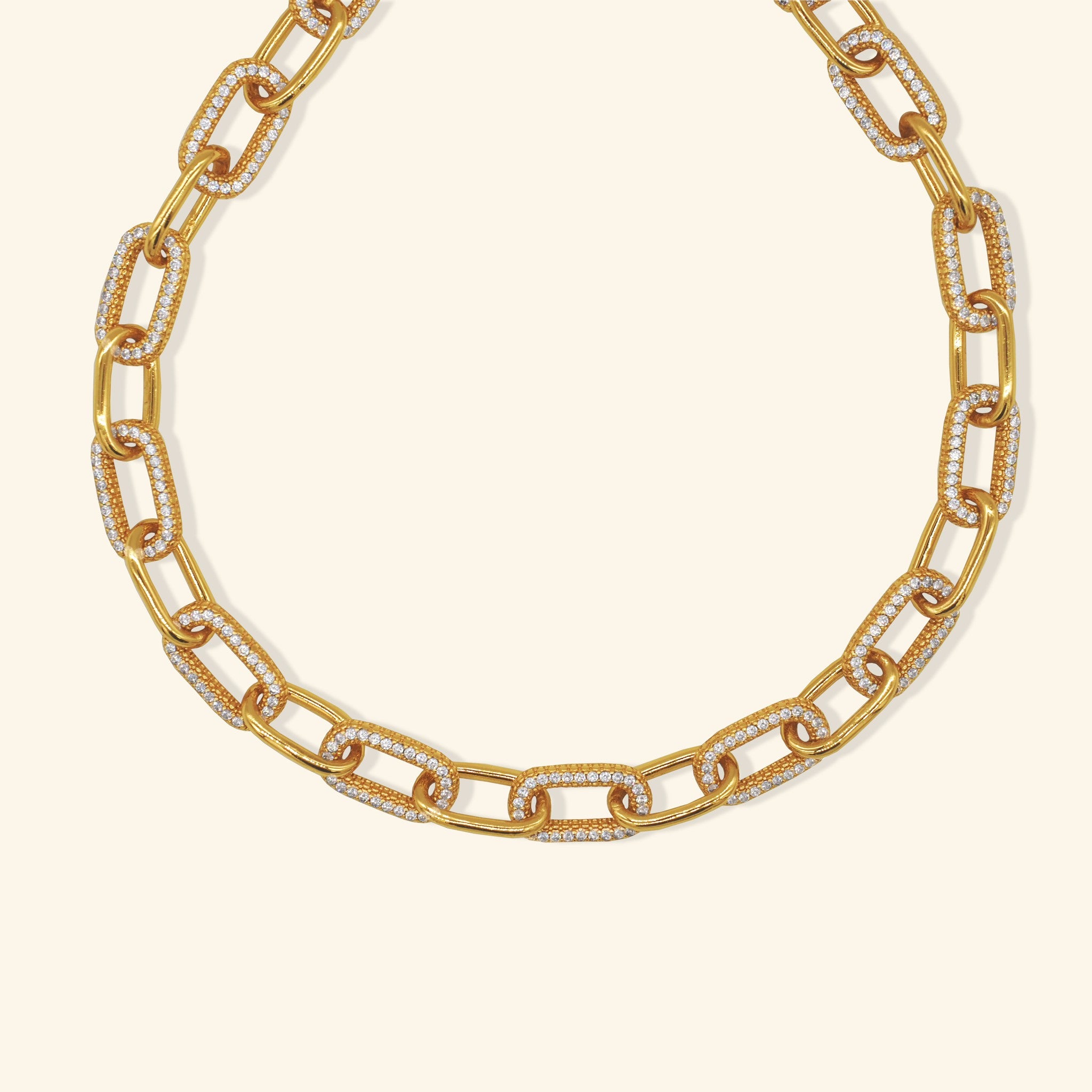 Whitney Crystal Chain Choker