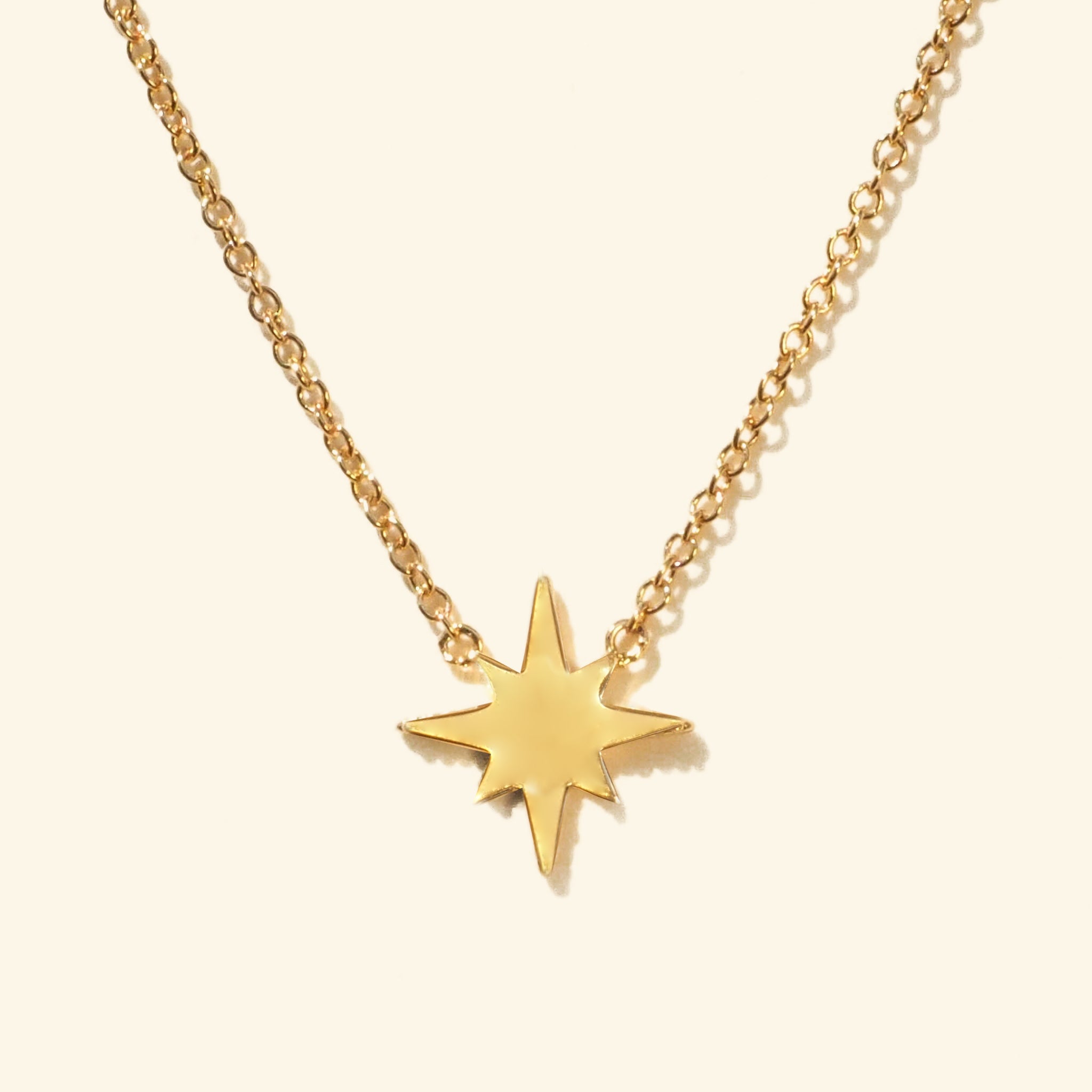 Minimal Starburst Necklace