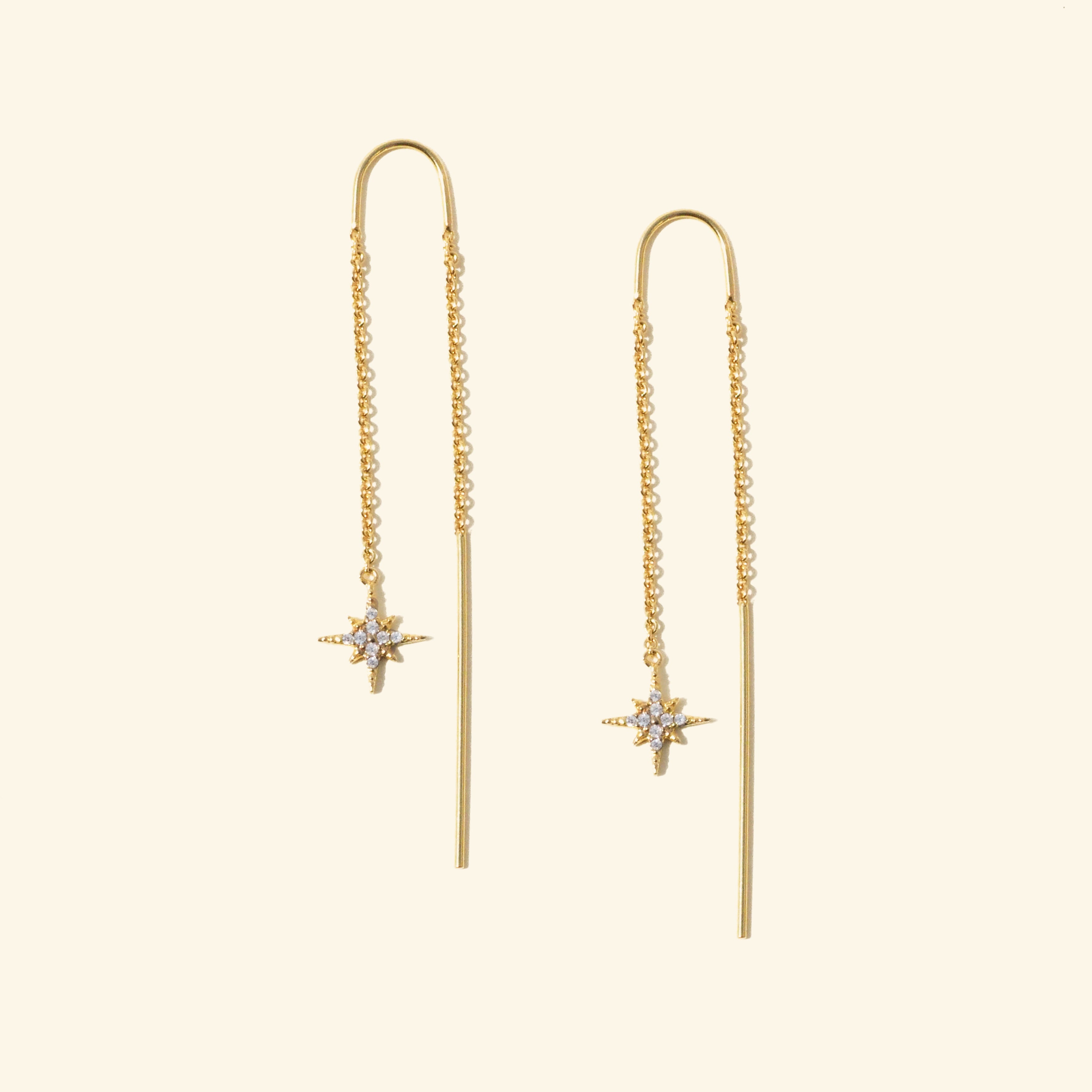 Starburst Threader Earrings