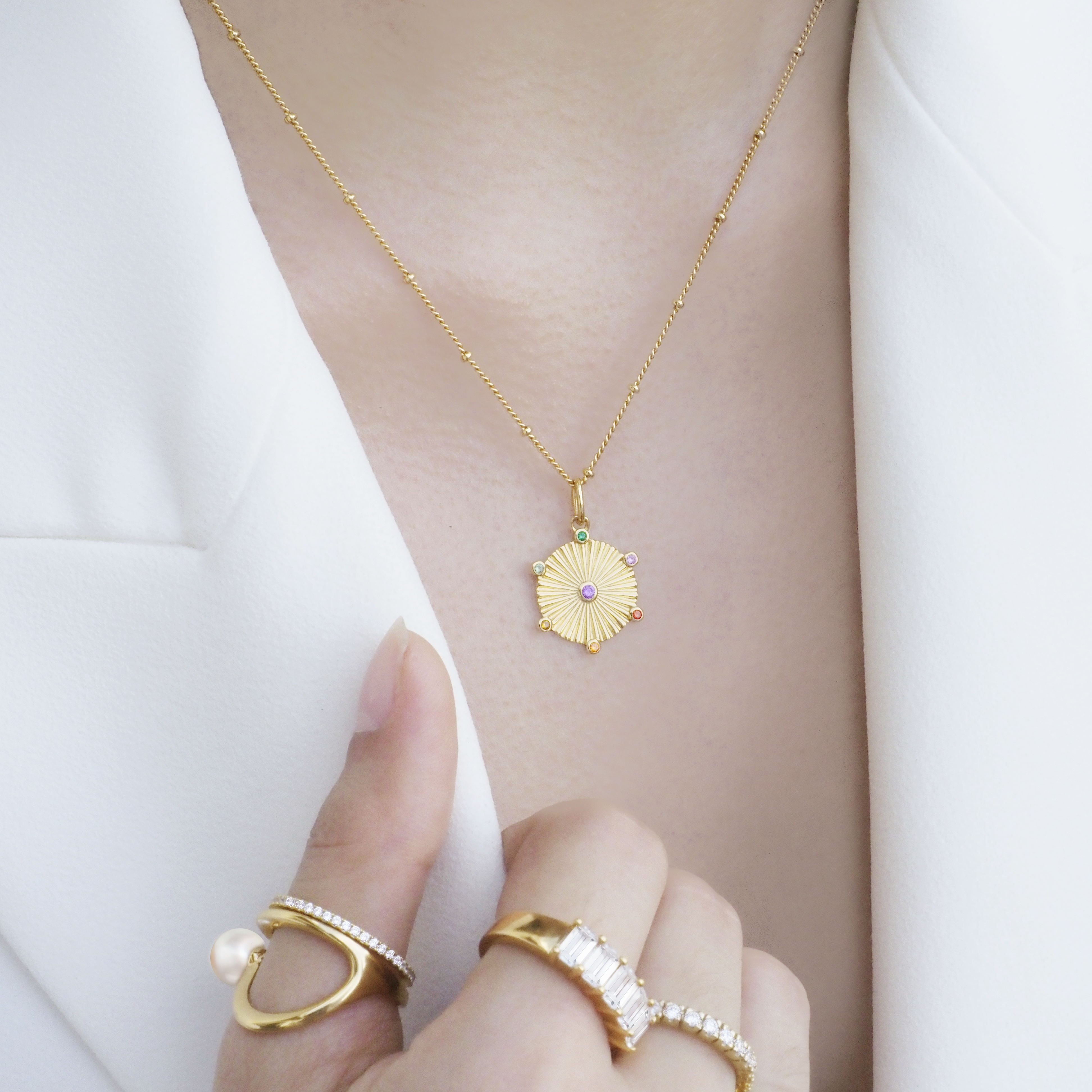 Wheel of fortune Necklace