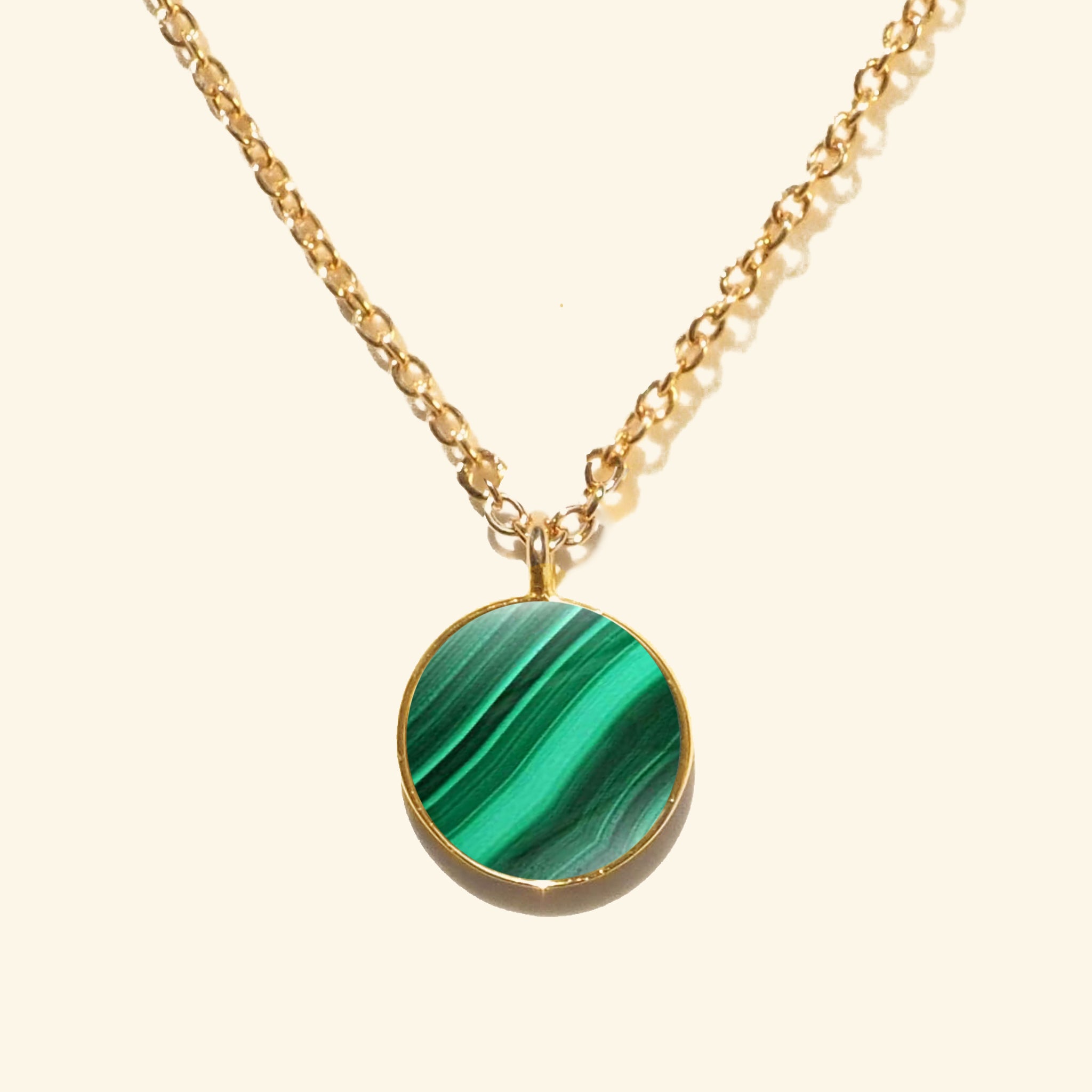 Genuine Malachite Necklace