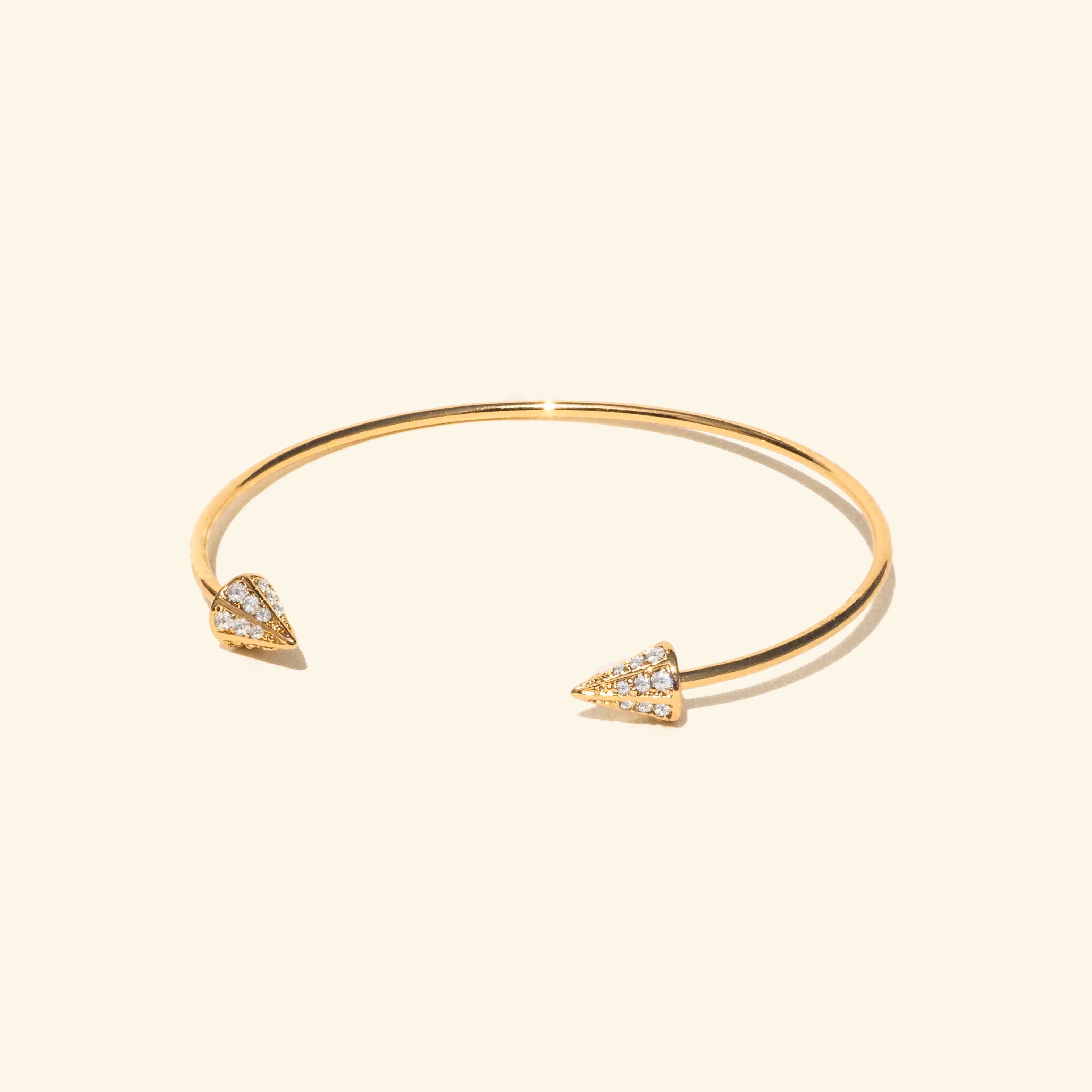 Crystal Arrows Bangle