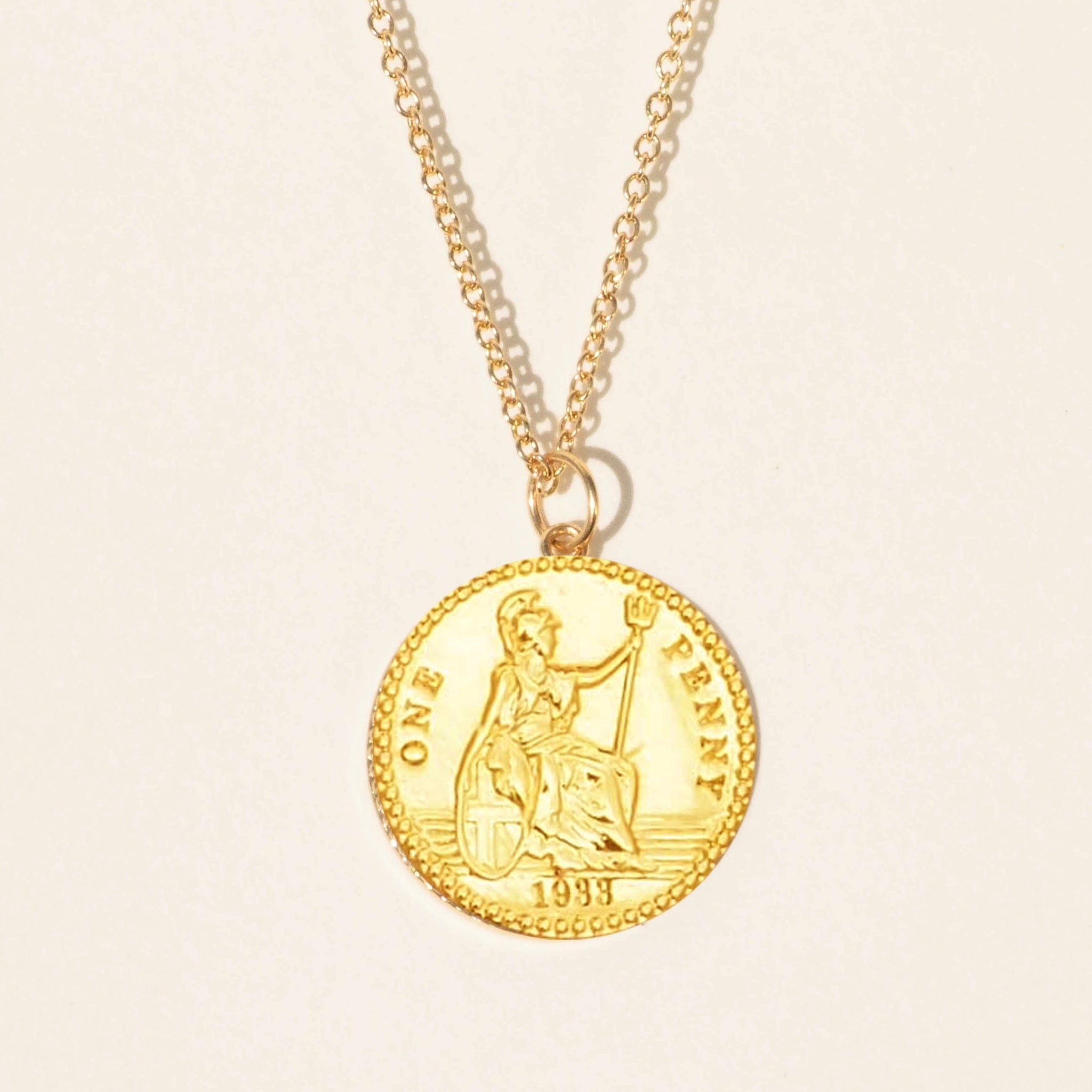 Warrior Coin Necklace