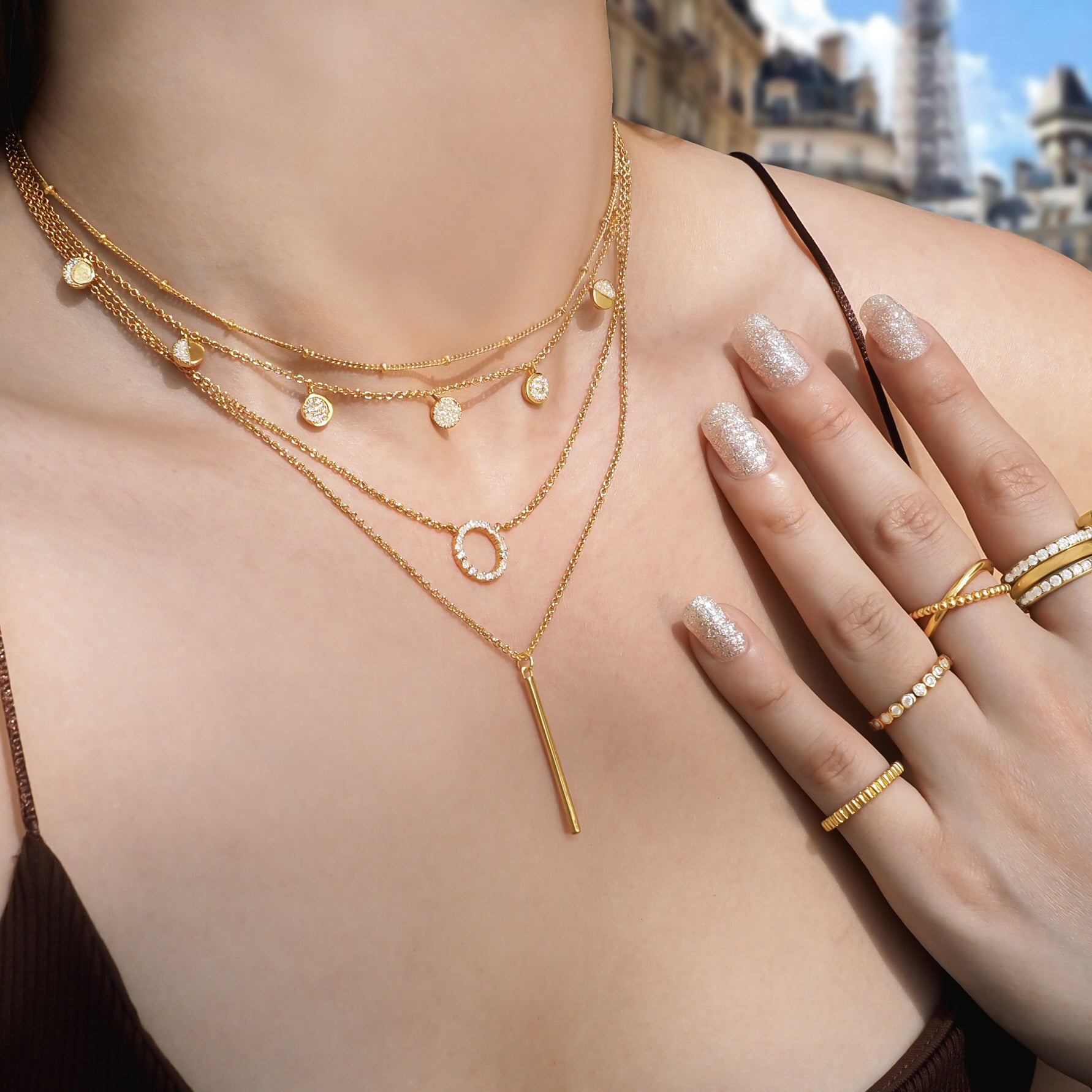 Bubble Chain Choker shependence