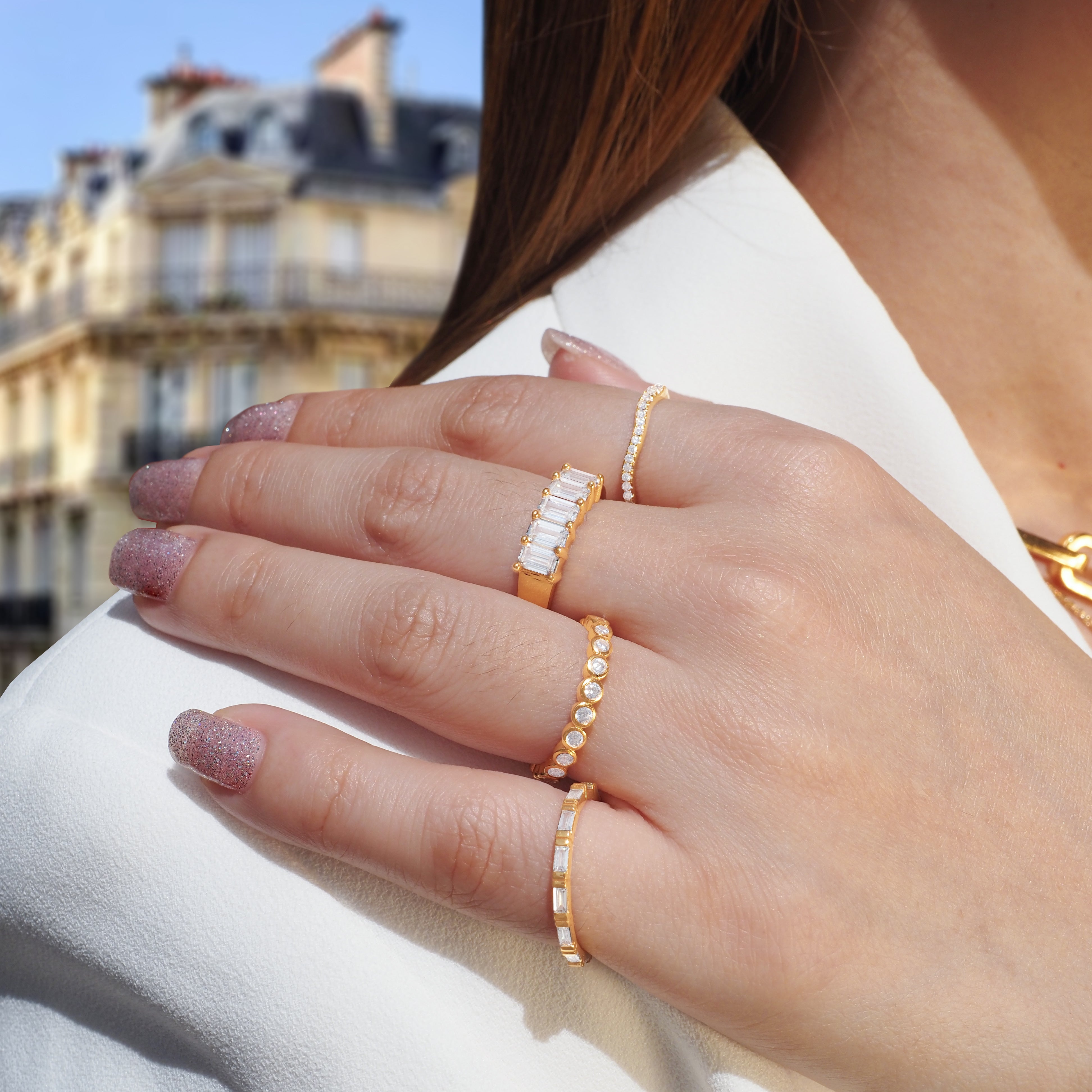 Big Baguette Ring