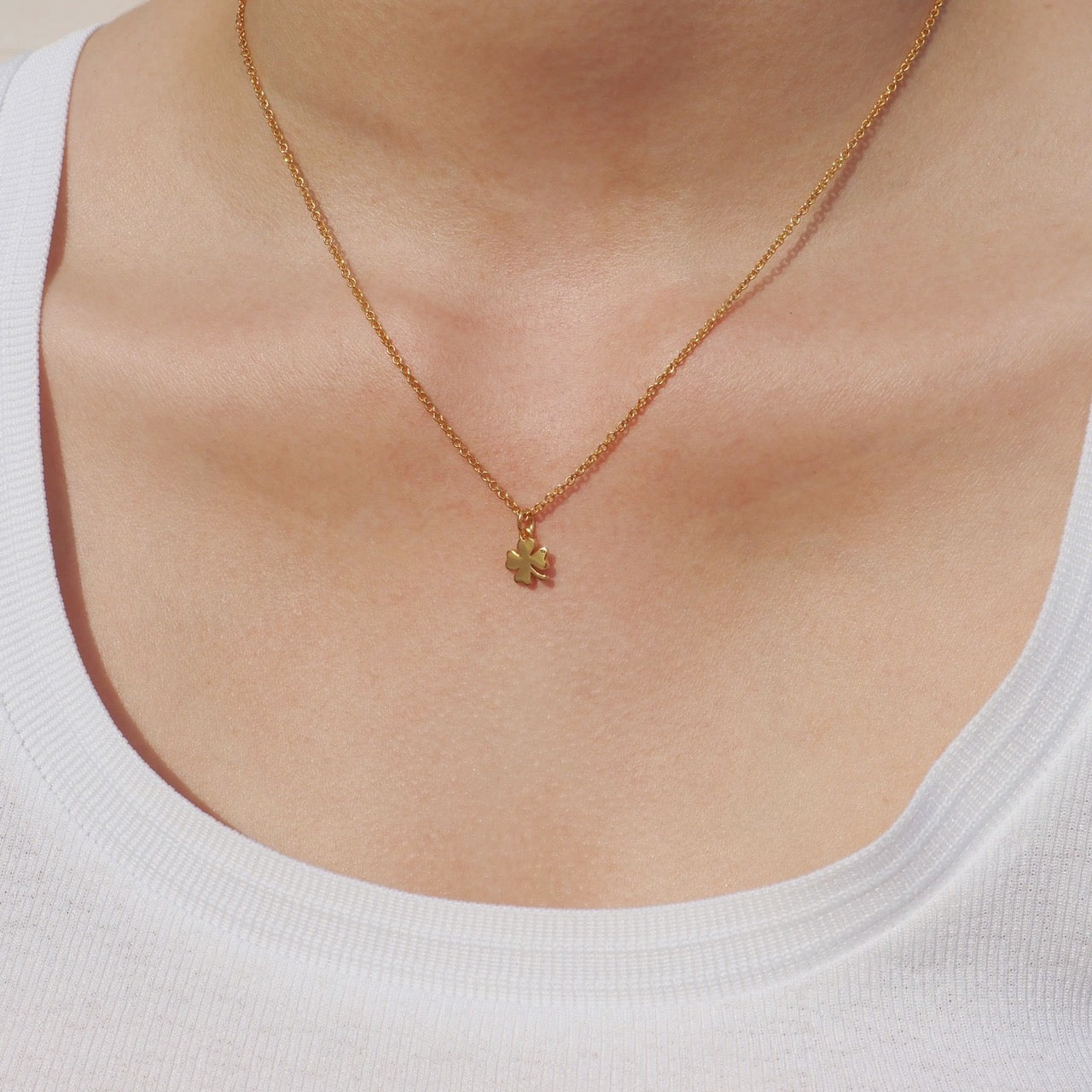 Four-Leaf Clover Necklace