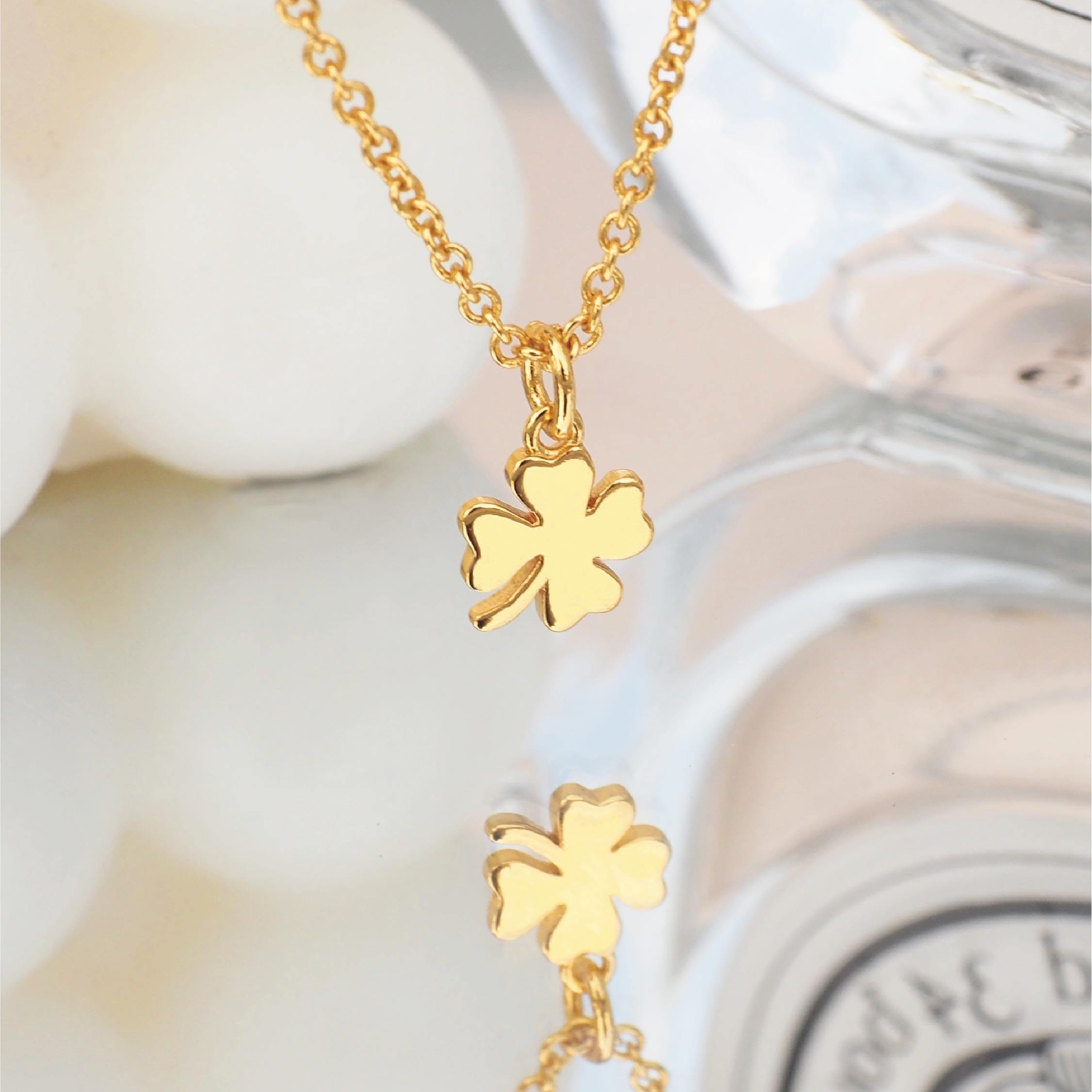 Four-Leaf Clover Necklace