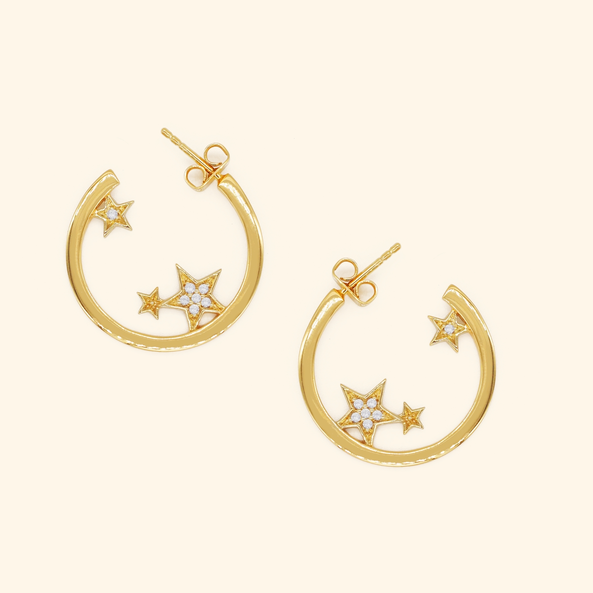 Lucky Star Crystal Earrings