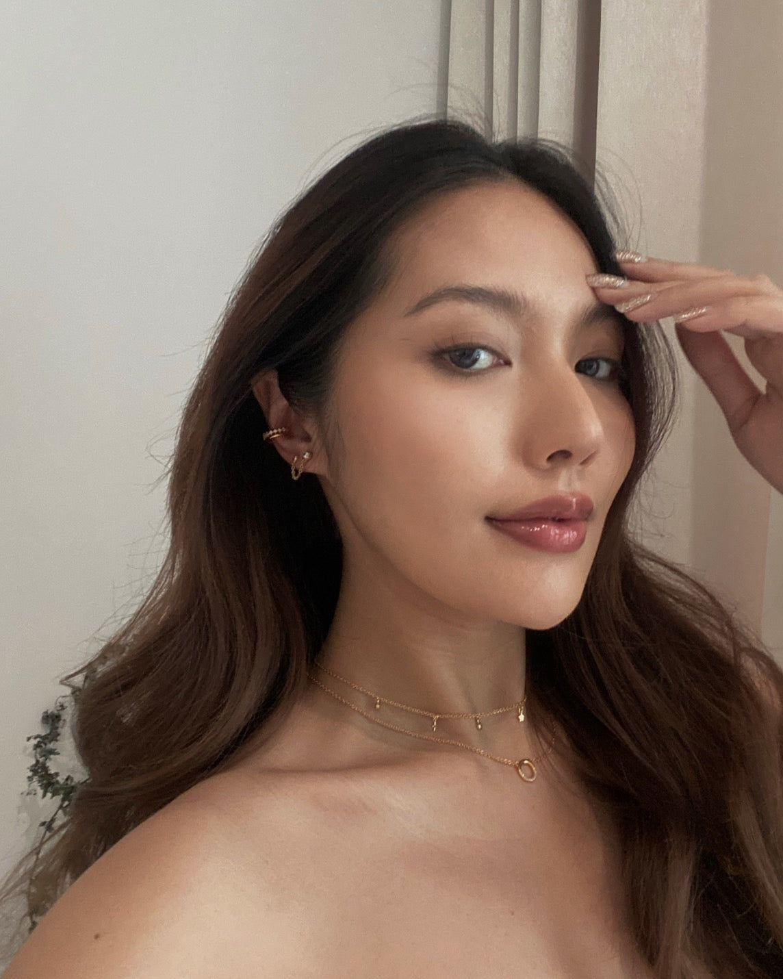 Crystal Queen Ear Cuff